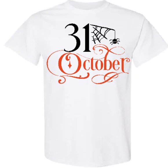Halloween- 31 October Graphic Tee - Picture 2 of 2
